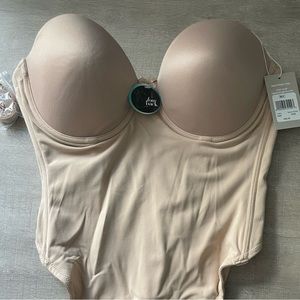 Va Bien Strapless Lowback Slimming bodysuit